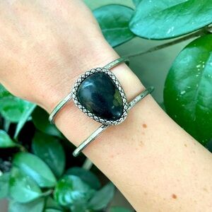 Boho Bohemian Faux Stone Festival Hippie Bracelet